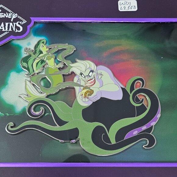 NEW! WDI MOG 2024 Villainous Scenes Jumbo Collection - Ariel and Ursula LE 300 - Picture 2 of 6